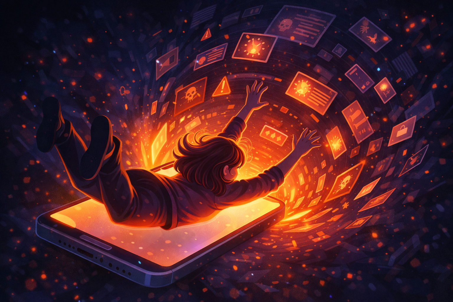 Doomscrolling: Por qué no puedes dejar de leer malas noticias